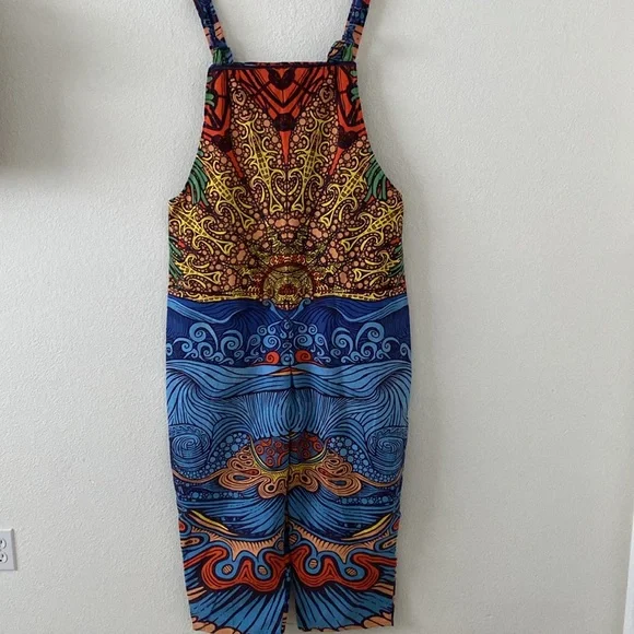 Chris Pinkerton 2012 3D Epic Surf Tapestry Jumpsuit. XXL. - Picture 1 of 10